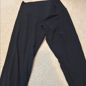 Aerie short black leggings size s